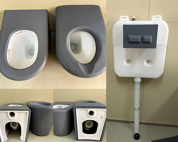 法院硅膠軟包防撞馬桶-防撞洗手臺(tái)落地款